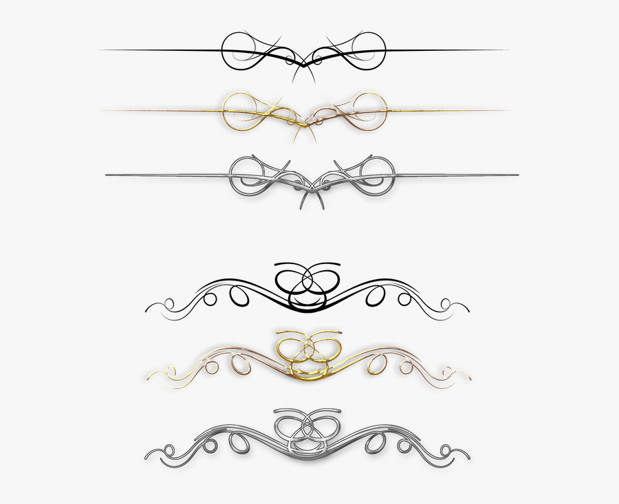 Victorian, Art Deco, Corner, Border, Frame, Design - Art Deco Line Png, Transparent Clipart