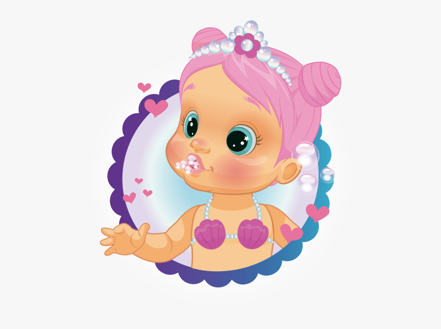 Mermaids Sweety - Have A Nice Day Stamps, Transparent Clipart