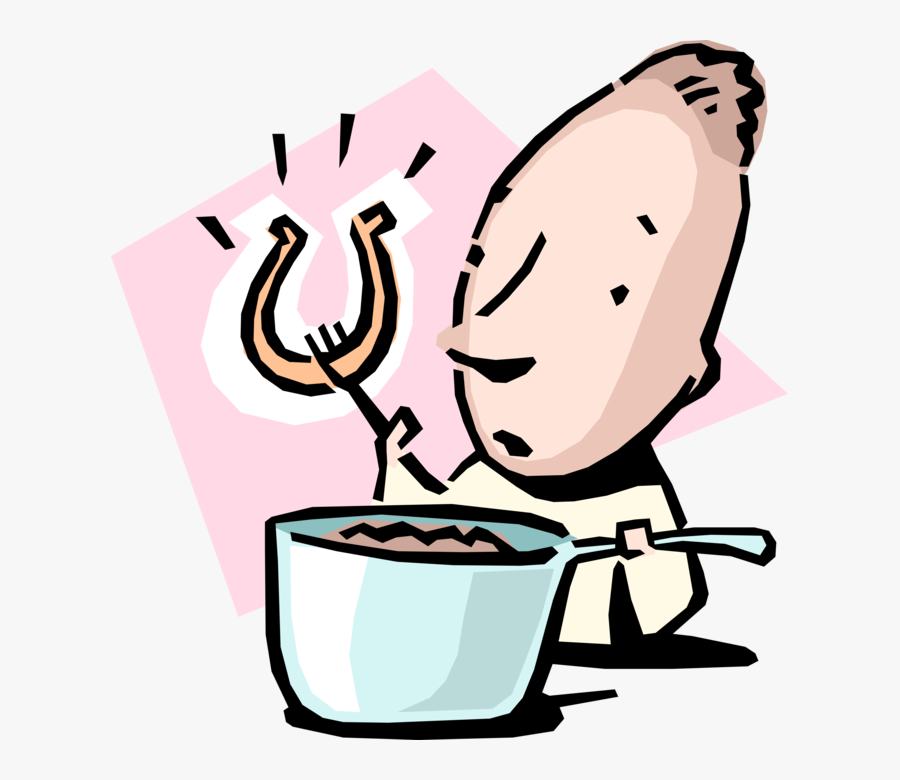 Vector Illustration Of Potluck Idiom Businessman With - Potluck Clip Art, Transparent Clipart