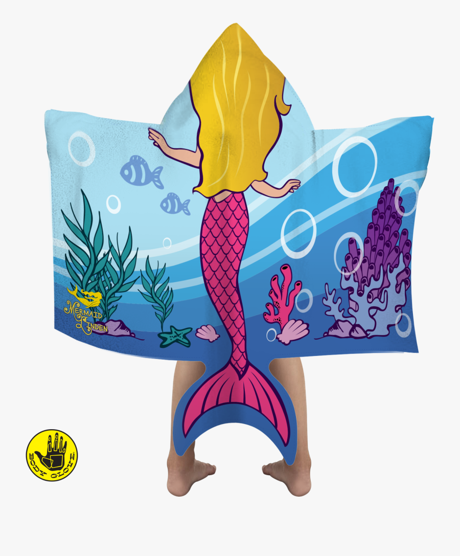 Mermaid Linden Hoodie Towel"
 Class="lazyloaded"
 Sizes= - Cartoon, Transparent Clipart