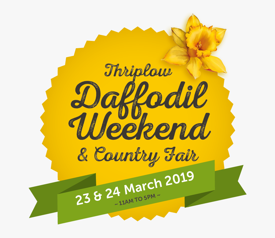Thriplow Daffodil Weekend 2019, Transparent Clipart