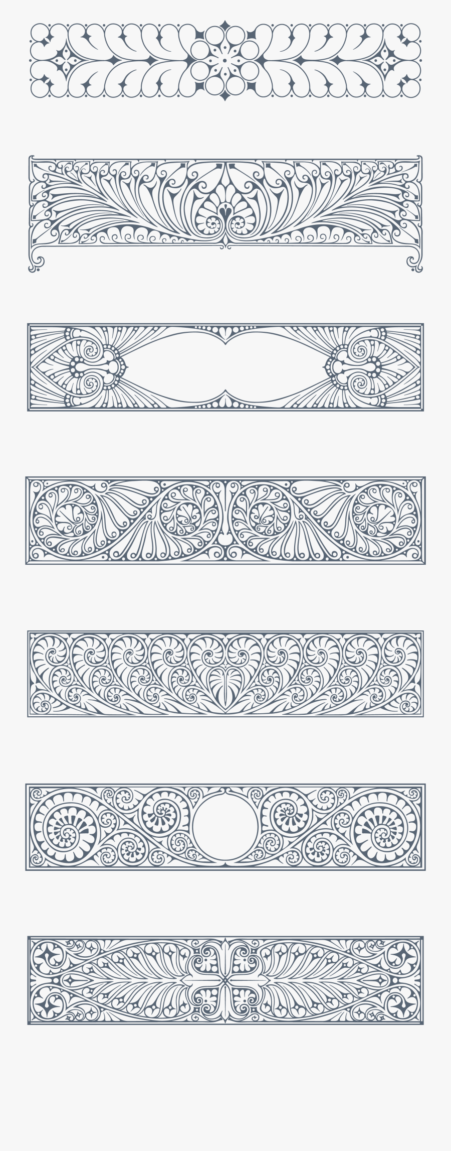 Орнамент Артдеко, Transparent Clipart