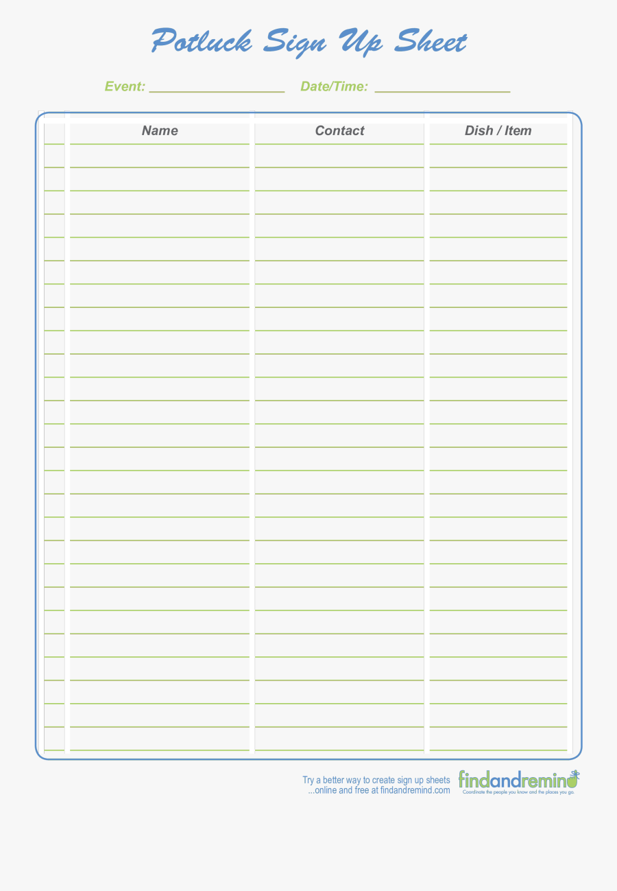 Clip Art Potluck Template - Torte A Forma Di Borsa, Transparent Clipart