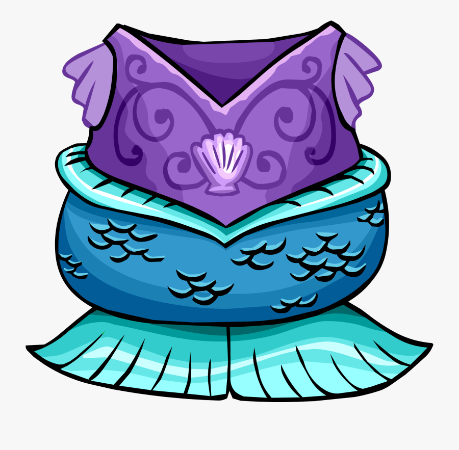 Club Penguin Rewritten Wiki - Club Penguin Mermaid, Transparent Clipart