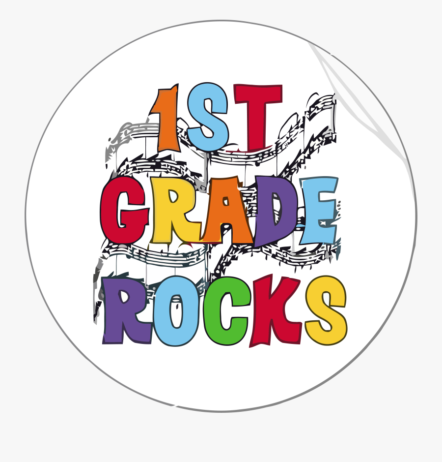 1st Grade Rocks Circle Clipart Png - Graphic Design, Transparent Clipart