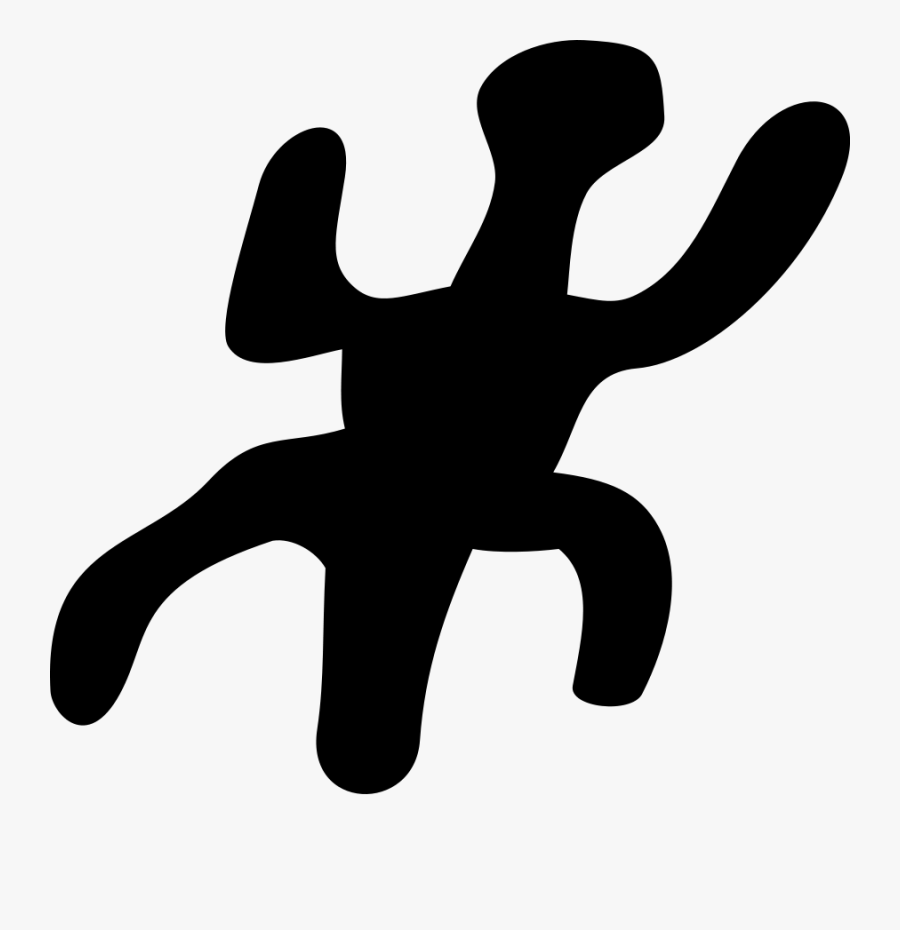 Rock Art Gila Tortoise 2 Clipart, Vector Clip Art Online, - Arte Rupestre En Blanco Y Negro, Transparent Clipart