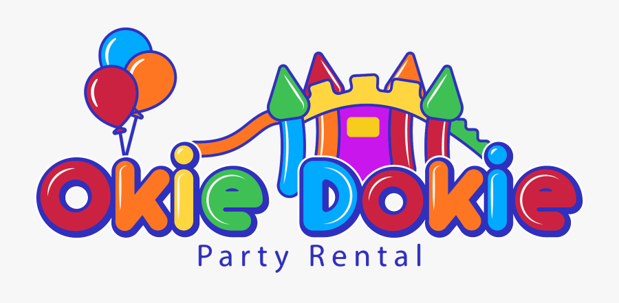 Okie Dokie Party Rental, Transparent Clipart