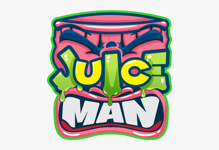 Juiceman - Juice Man Vape Logo, Transparent Clipart