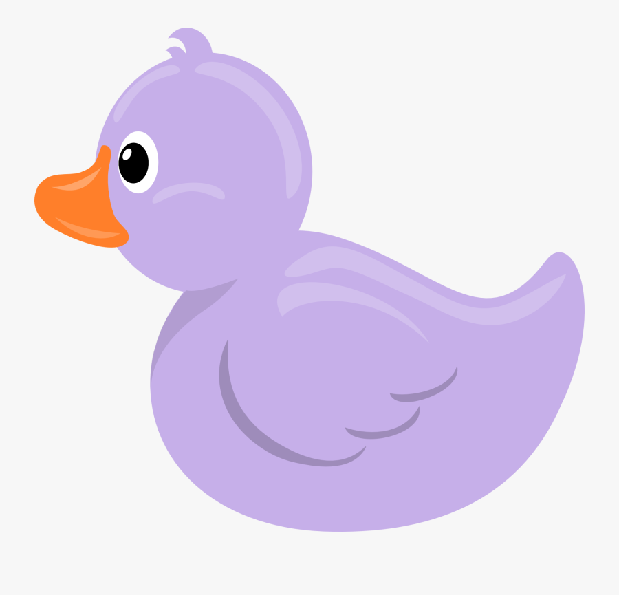 Rubber Duck Lavender - Pink Rubber Duck Clip Art, Transparent Clipart