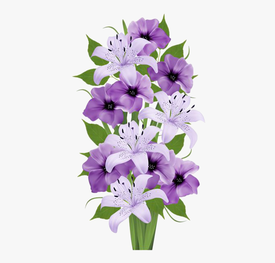 Flower Group Clipart - Beautiful Flower Bouquet Hd, Transparent Clipart