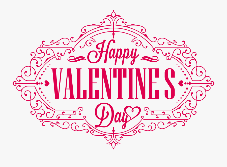 Happy Valentines Day Png Hd - Happy Valentines Day Transparent Background, Transparent Clipart