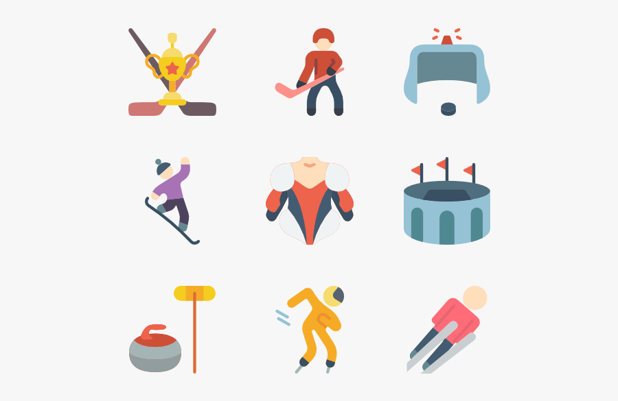 Winter Sports, Transparent Clipart