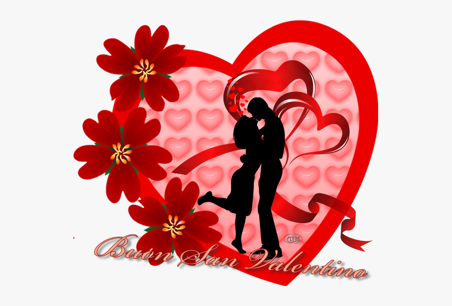 Auguri Happy Valentines Day - Festa Di San Valentino, Transparent Clipart