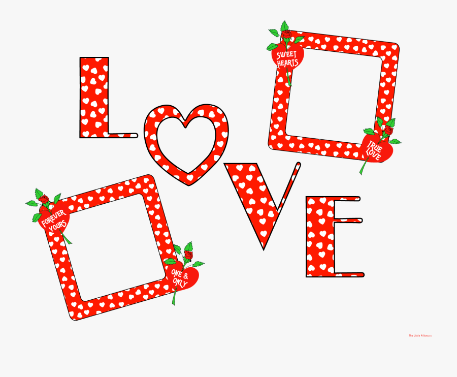 Transparent Png Valentines Day Frames, Transparent Clipart