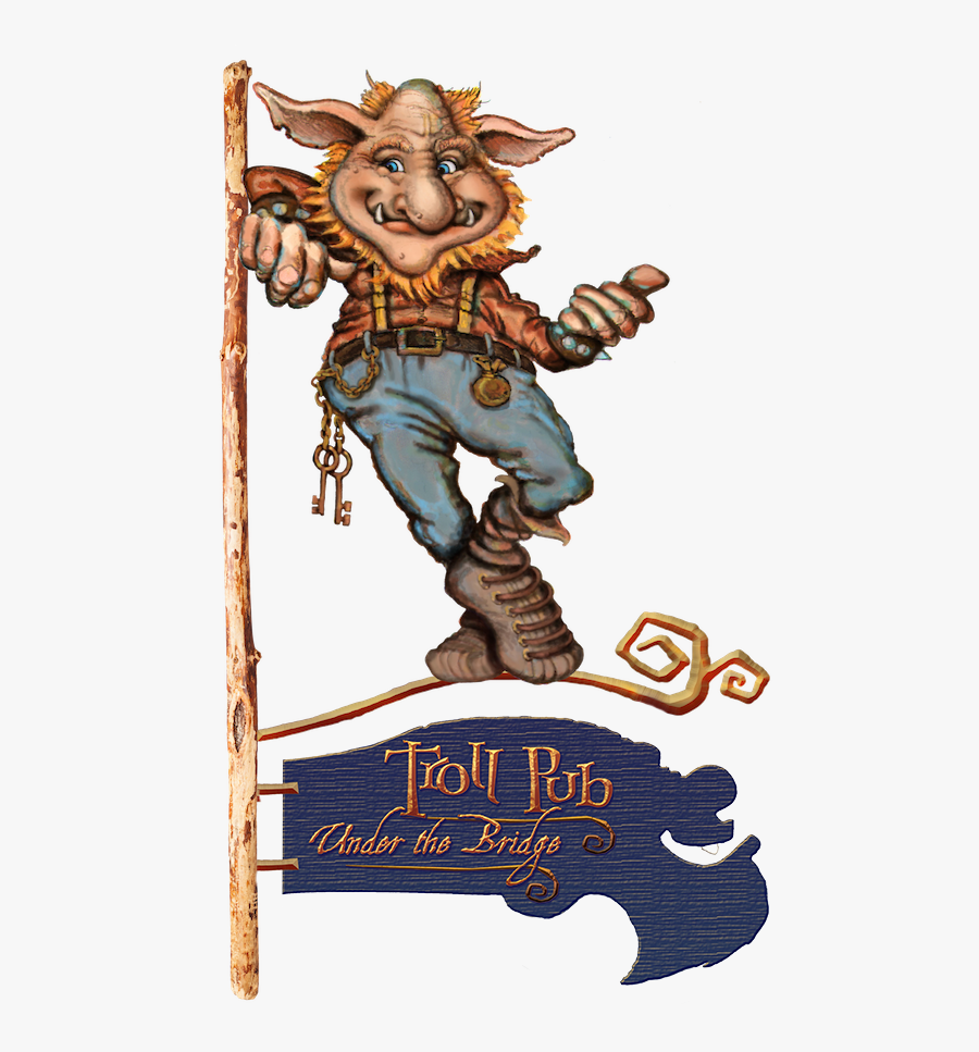 Troll From Under The Bridge, Transparent Clipart