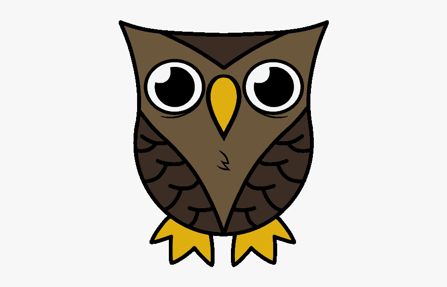 Owl Cartoon Images How To Draw A In Few Easy Steps - Owl Drawing Easy Cute, Transparent Clipart