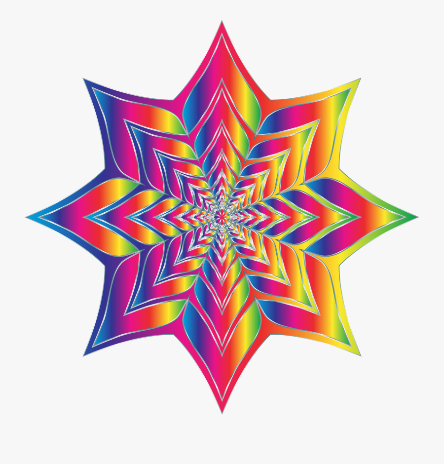 Color Flower Silhouette Clip Art - Silhouette, Transparent Clipart