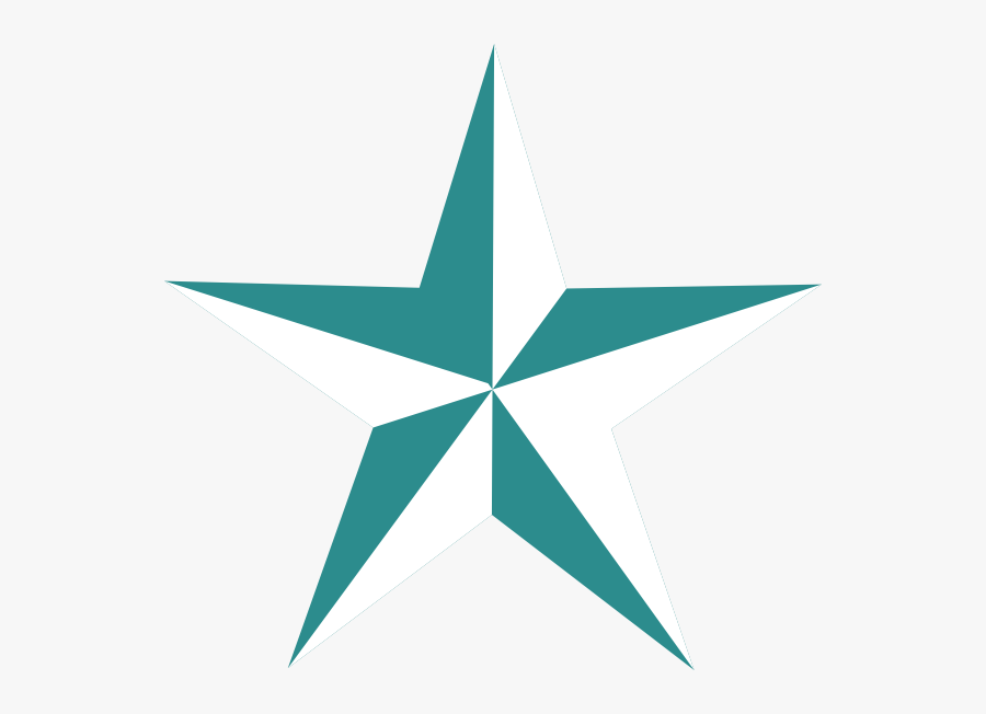 Free Star Cliparts Download - Teal Star Png, Transparent Clipart