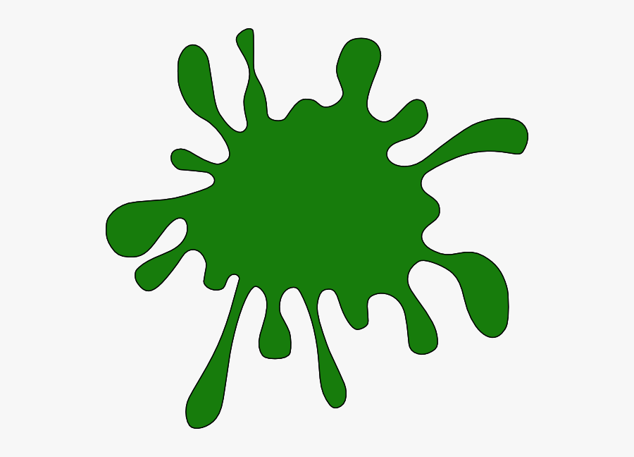 Green-hi 600×568 Pixels - Red Paint Splatter Clipart, Transparent Clipart