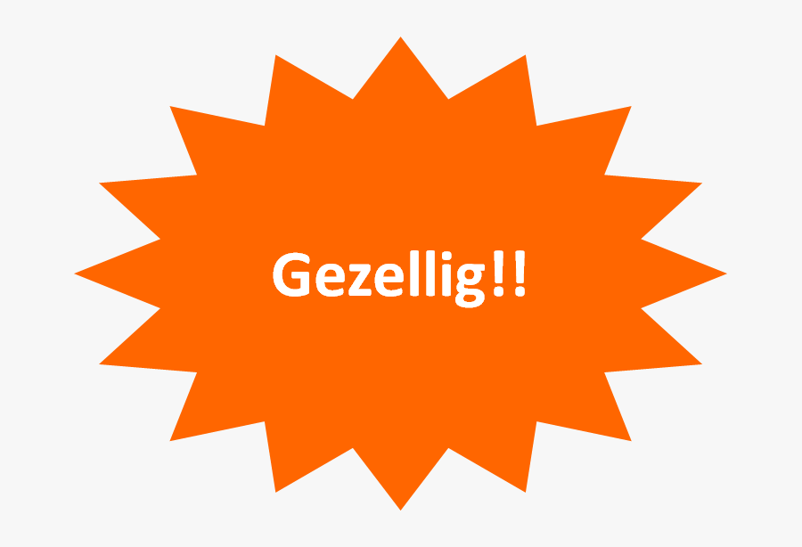 Png Black And White Stock Gezellig Nederland Lekker - Graphic Design, Transparent Clipart