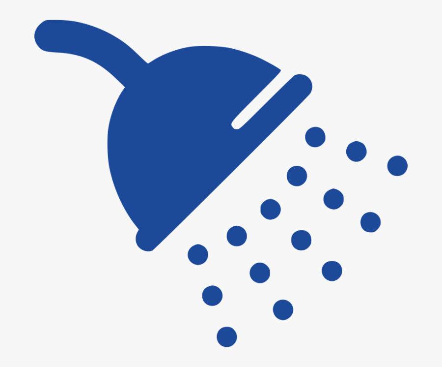 Hot Water Shower Icon, Transparent Clipart