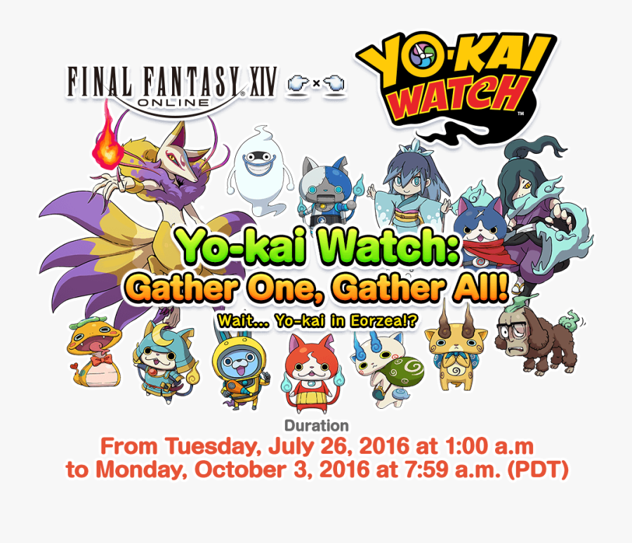 Yo - - Ffxiv Yokai Watch Mount, Transparent Clipart