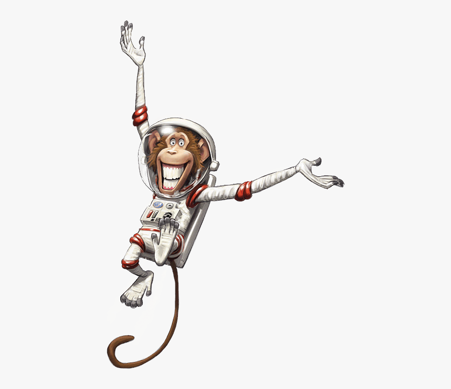 Space Monkey Logo Transparent, Transparent Clipart