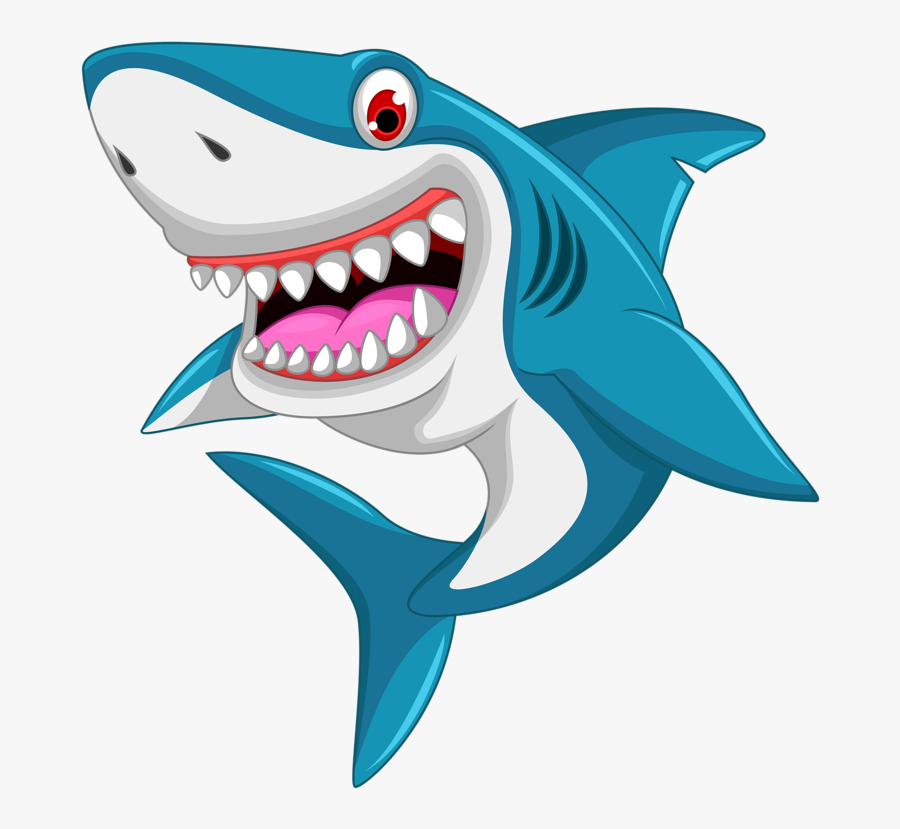 Great Cheesecake Shark White Cartoon Tart Clipart - Shark Clipart Png, Transparent Clipart
