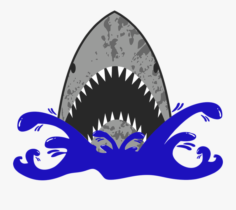 Shark Fin Clipart, Transparent Clipart