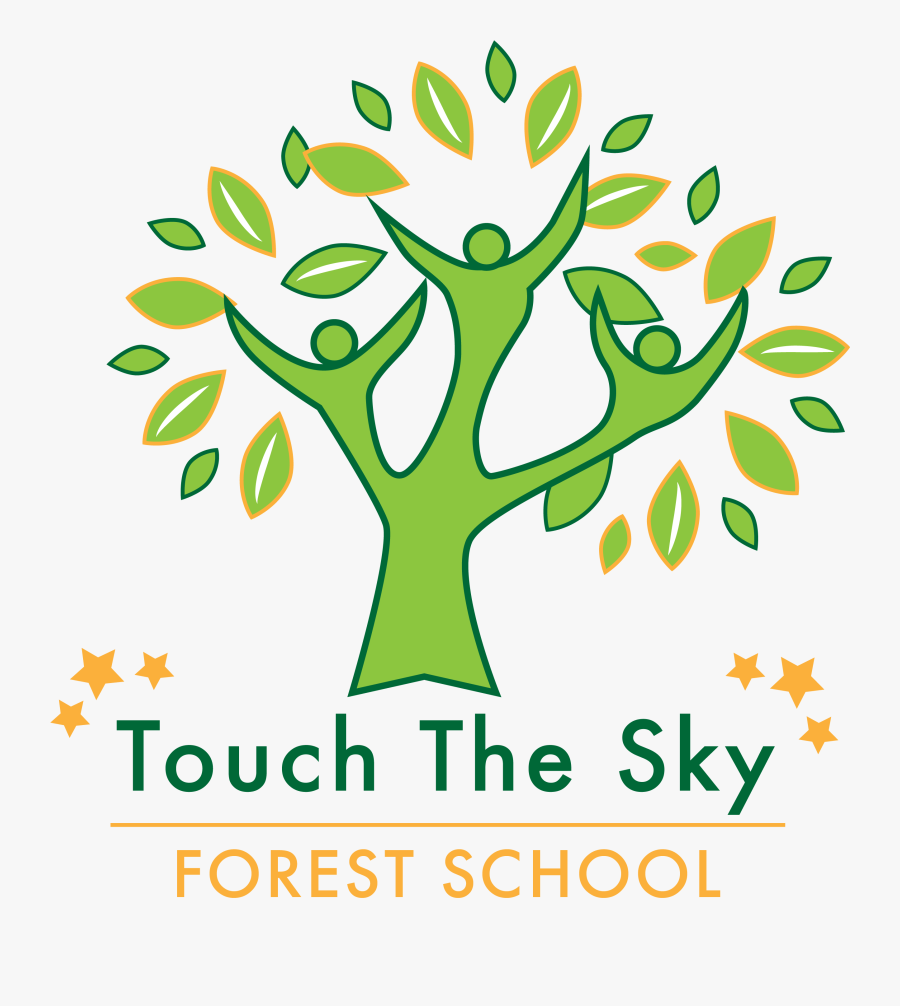 Touch The Sky Forest School On Hoop, Transparent Clipart