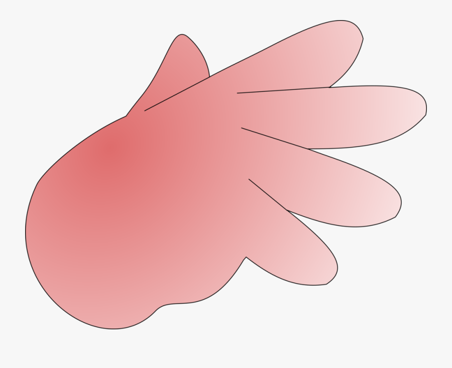 Hand Fingers Body - Chibi Hands Pointing, Transparent Clipart