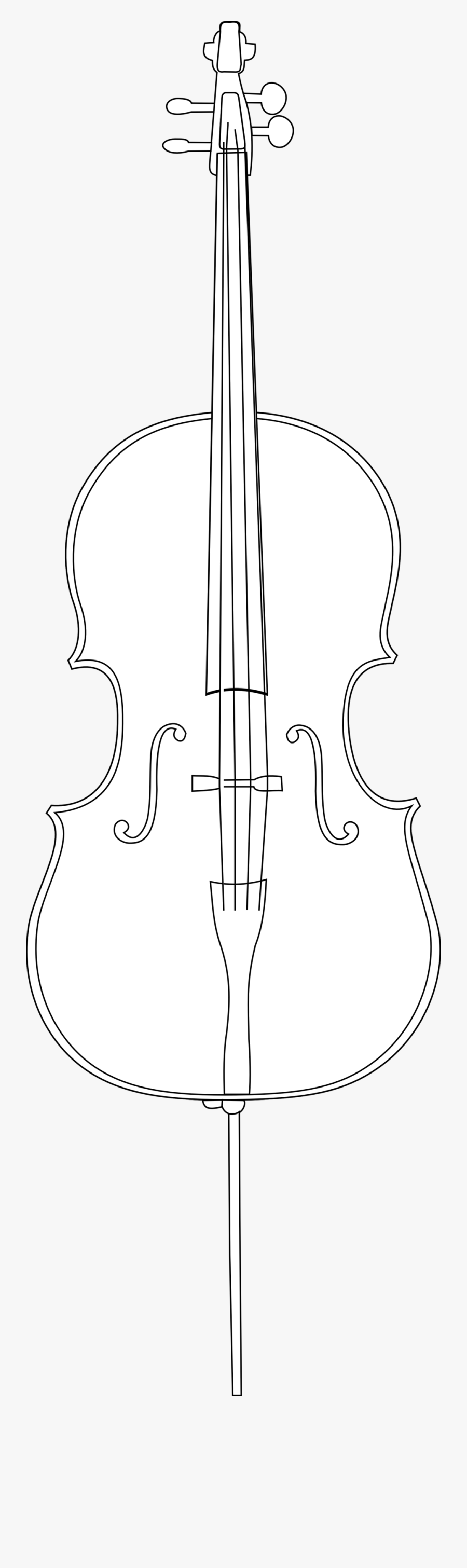 Cello Clip Art, Transparent Clipart