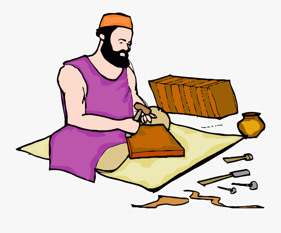 Old Carpenter Clipart Png - Bible Times Carpenter Clipart, Transparent Clipart