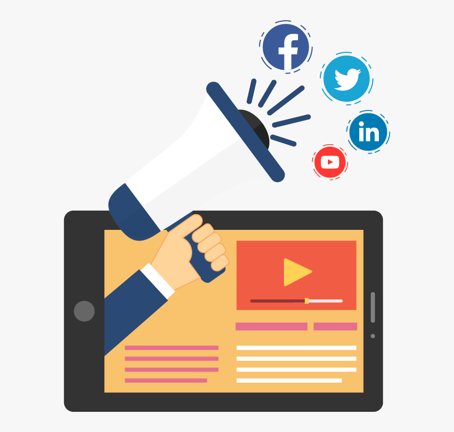 From Strategy Design And Content Creation To Targeted - Social Media, Transparent Clipart