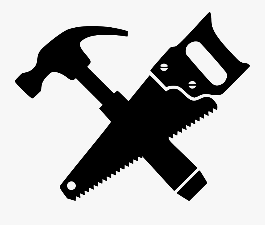 Repair Carpenter Builder Joiner Svg Png Icon Free Download - Hand Saw Blade Vector, Transparent Clipart