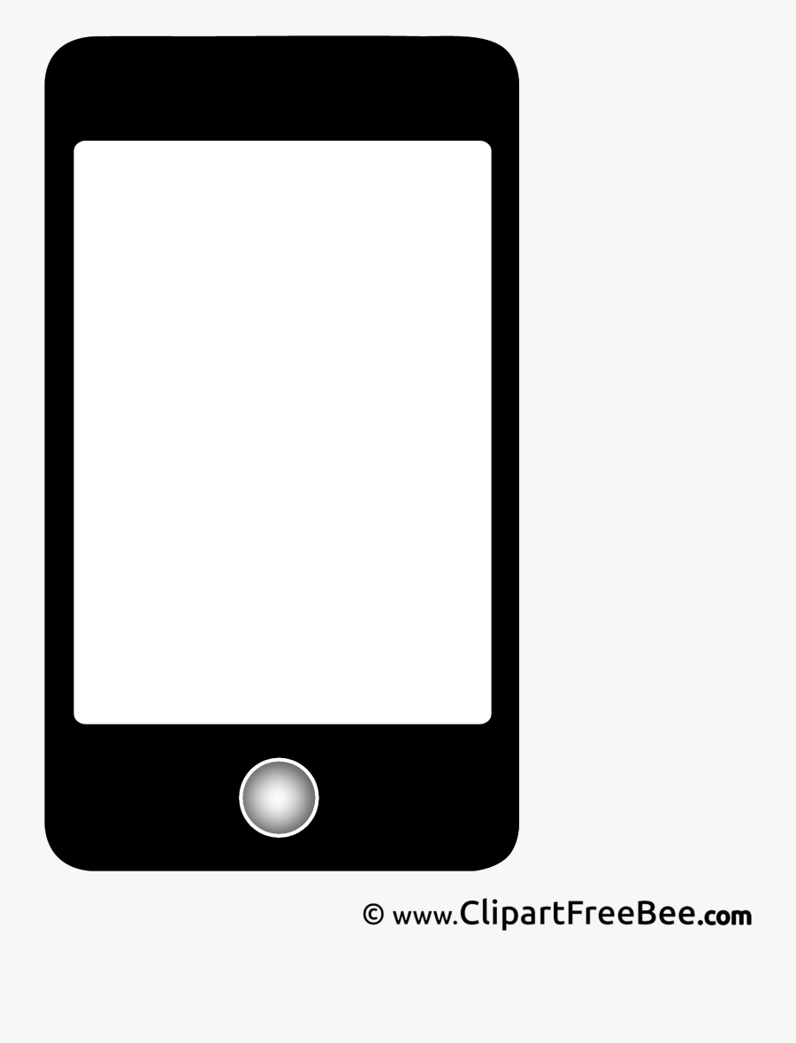 14 Cliparts For Free - Smart Phone Clip Art Free Black And White, Transparent Clipart