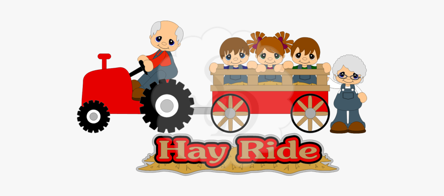 Hay Ride By Scrappydew - Hay Ride Clip Art, Transparent Clipart