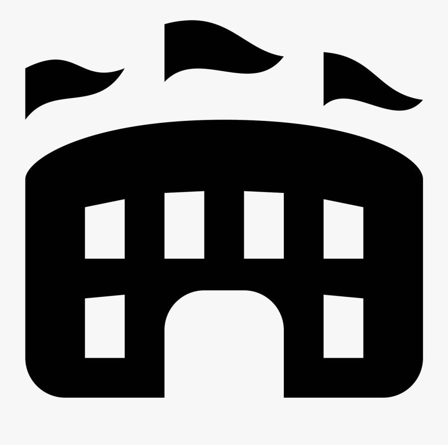 It"s Two Columns Spaced A Little Bit Apart, Creating - Иконка Спорт Комплекс, Transparent Clipart