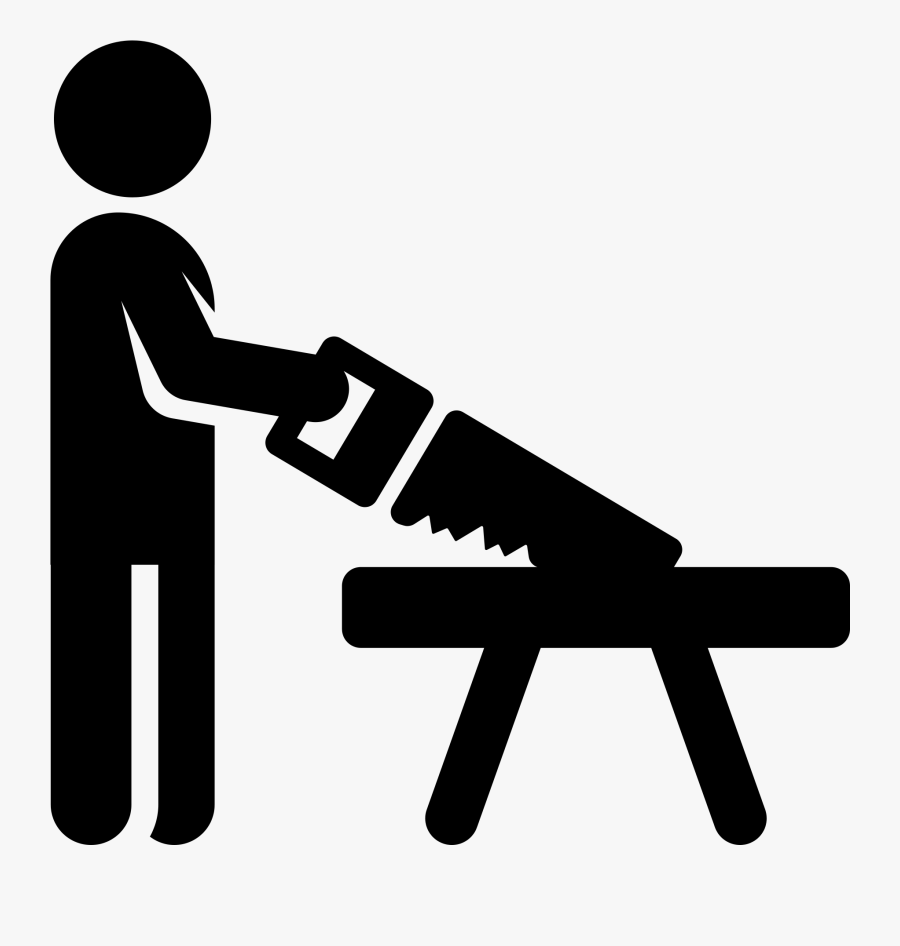 Icon For Carpenter - Carpenter Icon, Transparent Clipart
