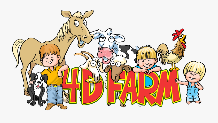 4d Farm, Transparent Clipart