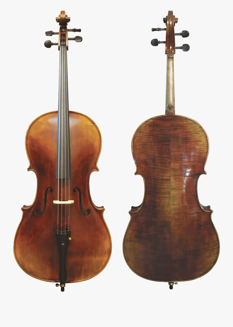 Cello Front And Back - Antonio Stradivari Violin, Transparent Clipart