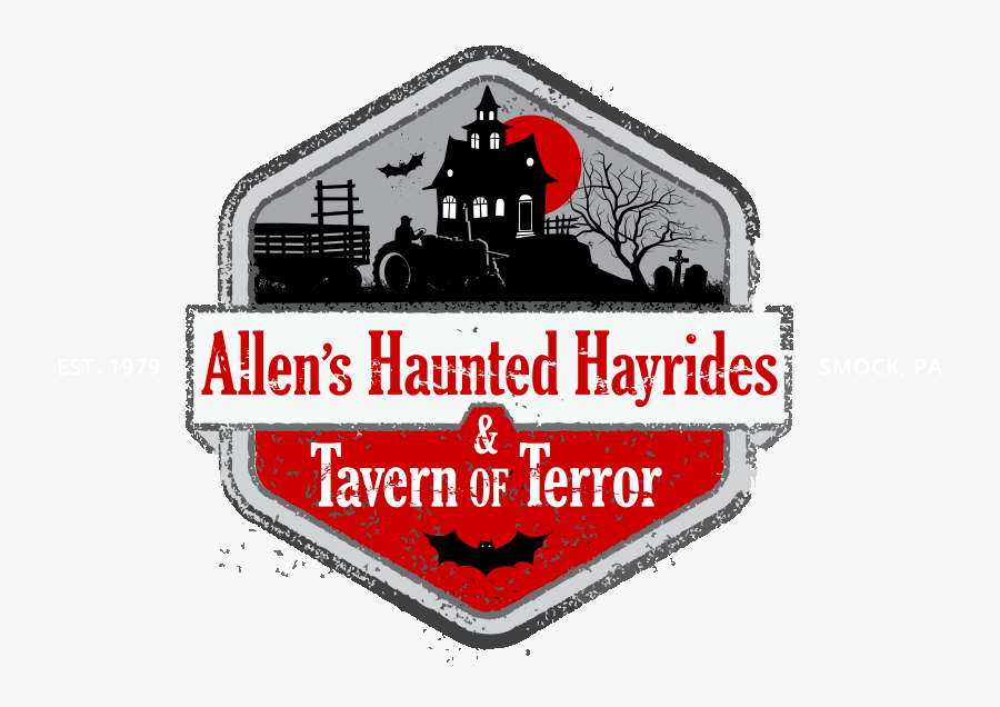 Hayride Haunted Attraction Halloween Corn Maze Pennsylvania - Allen's Haunted Hayride, Transparent Clipart