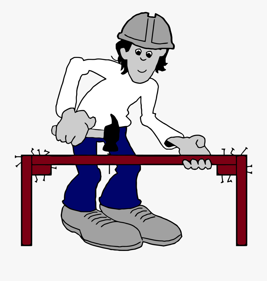 Carpenter Bad Nail Clipart Png - Carpenter Clipart, Transparent Clipart