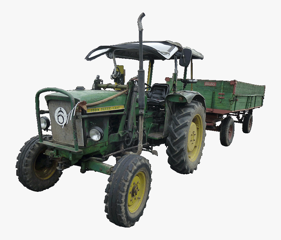 Transparent Hayride Png - Tractor, Transparent Clipart