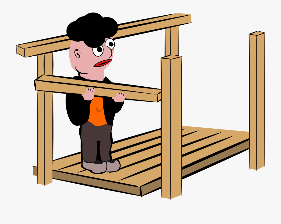 Building Timber Framing Construction Wood Free Commercial - Building Frame Clipart, Transparent Clipart