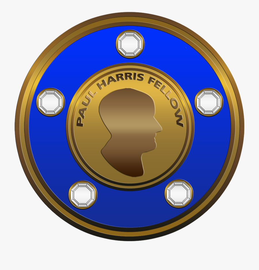 Logo Lingkaran Gold Blue, Transparent Clipart