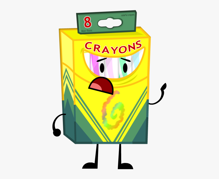 Crayons Clipart Broken Crayon - Crayon Bfdi, Transparent Clipart