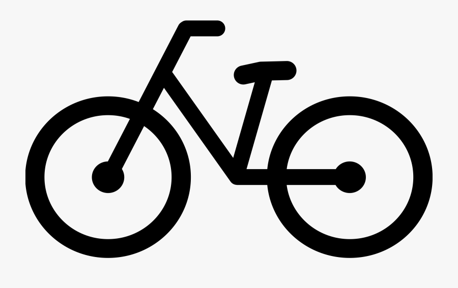 Bicycle Clipart Simple Bike - Simple Bicycle Clip Art, Transparent Clipart