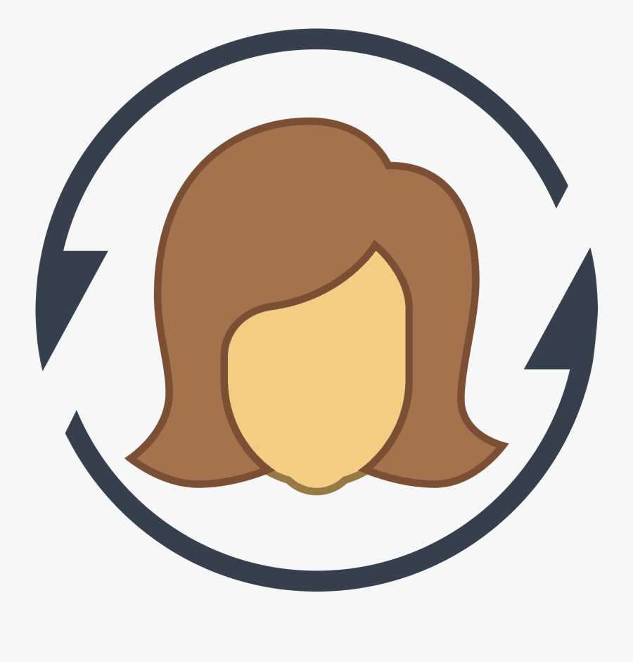 Life Cycle Icon - Mujer Icono Png, Transparent Clipart