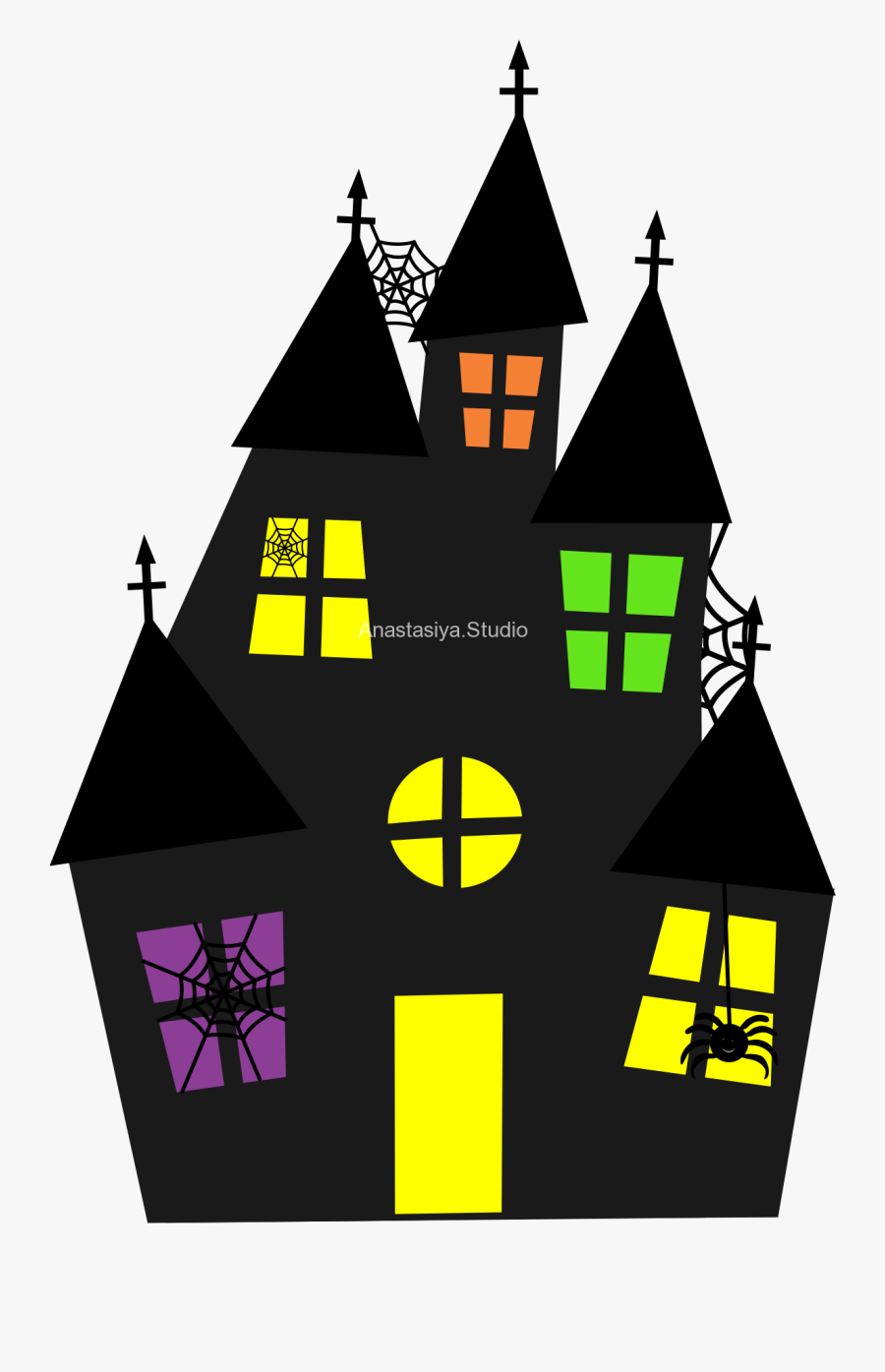 Halloween Clipart Bundle, Transparent Clipart